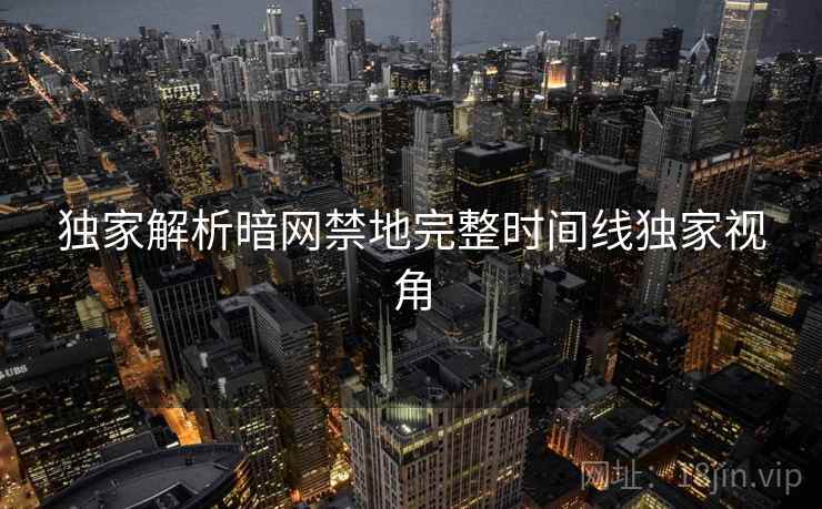 独家解析暗网禁地完整时间线独家视角