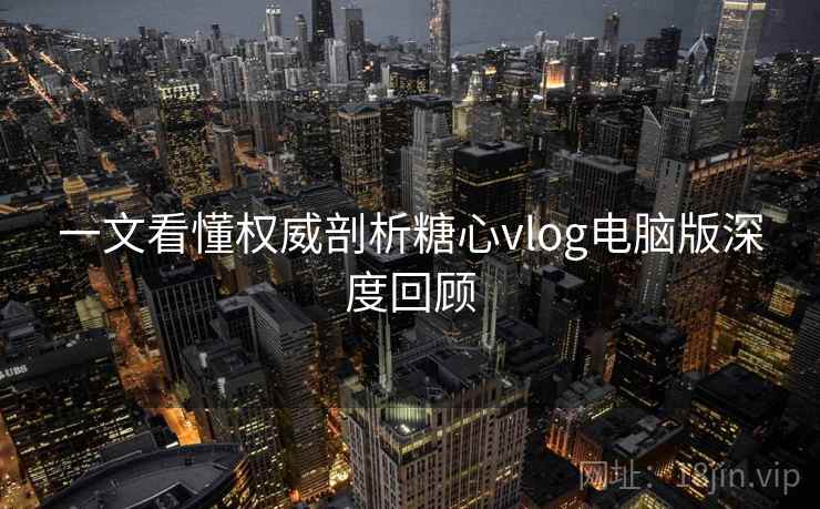 一文看懂权威剖析糖心vlog电脑版深度回顾  第1张