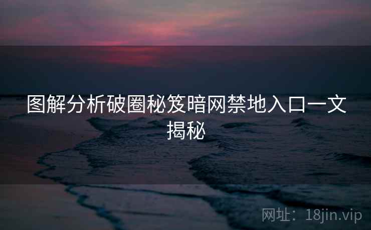 图解分析破圈秘笈暗网禁地入口一文揭秘  第1张