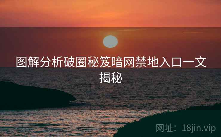 图解分析破圈秘笈暗网禁地入口一文揭秘  第2张