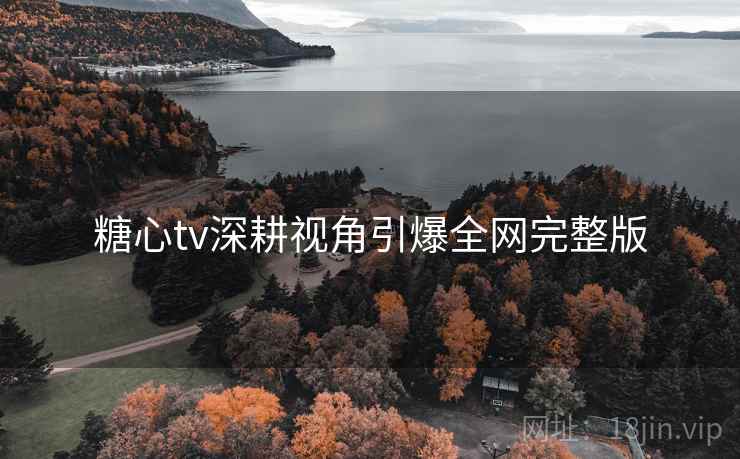 糖心tv深耕视角引爆全网完整版  第1张